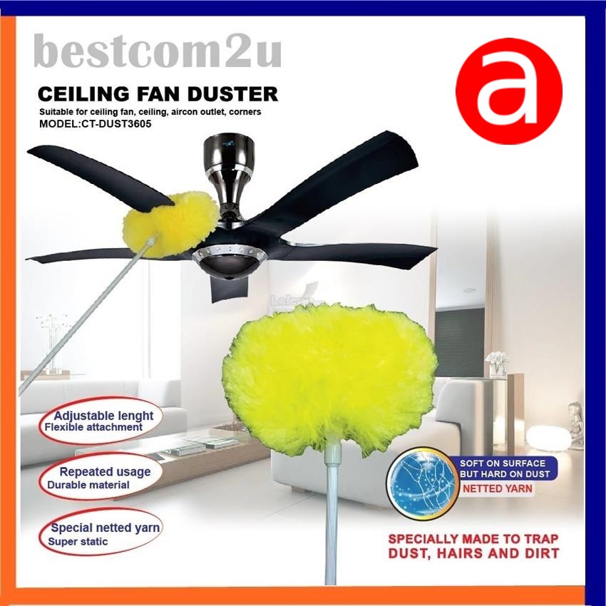 Ceiling Cleaning Duster Bendable Multi Function Dust Remove