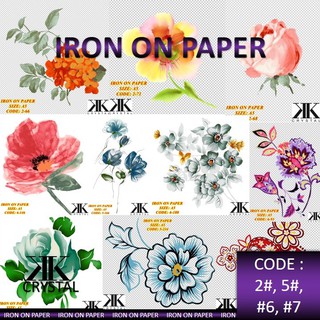 IRON ON PAPER, A5, 9#, 10#, 11#, BUY 1 FREE 1