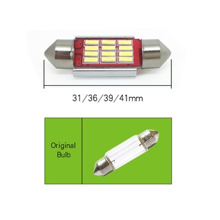 10pcs 31mm 36mm 39mm 41mm C5W 4014 LED Auto Map Reading 