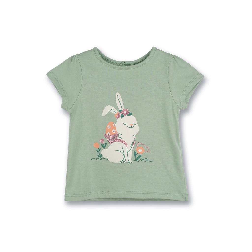 [CLEARANCE] Poney Girls Easter Bunny Short Sleeve Tee