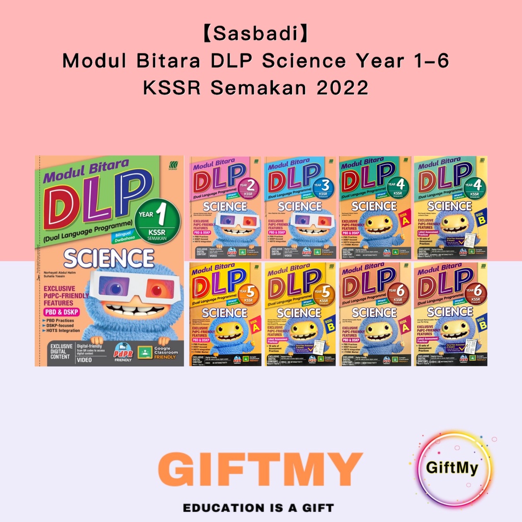 【Sasbadi】Modul Bitara DLP Science Year 1-6 KSSR Semakan 2022 - Buku ...