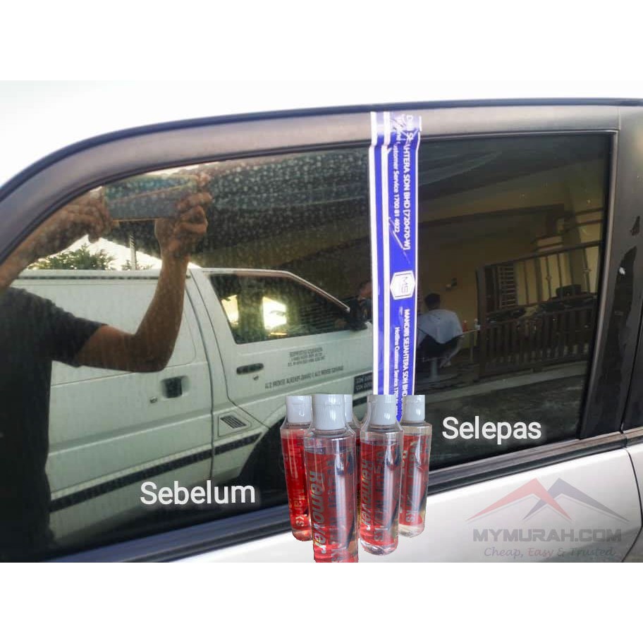 Hilangkan Kotoran Di Cermin Kereta Dengan Watermarks Remover Free Gift Shopee Malaysia