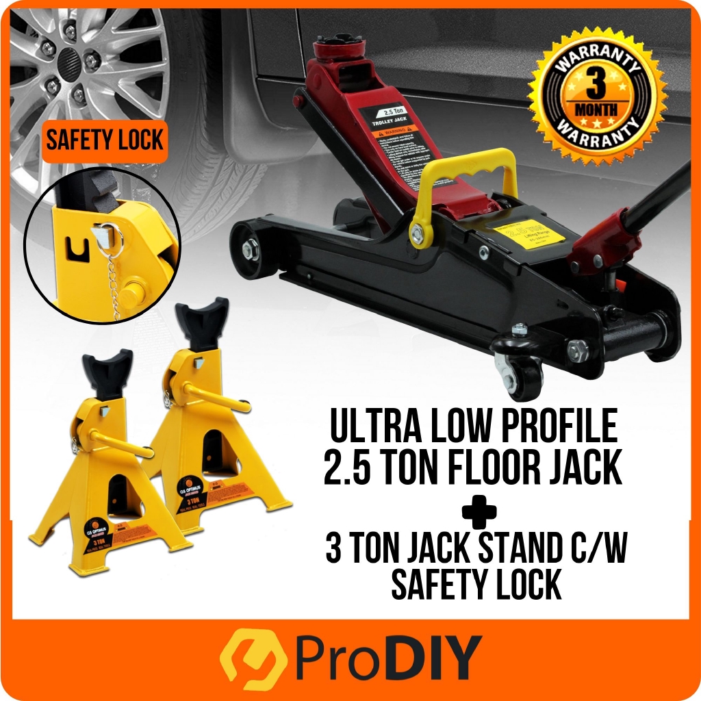 2 5 Ton Hydraulic Mini Floor Jack For Auto Repair Tools Car Kereta