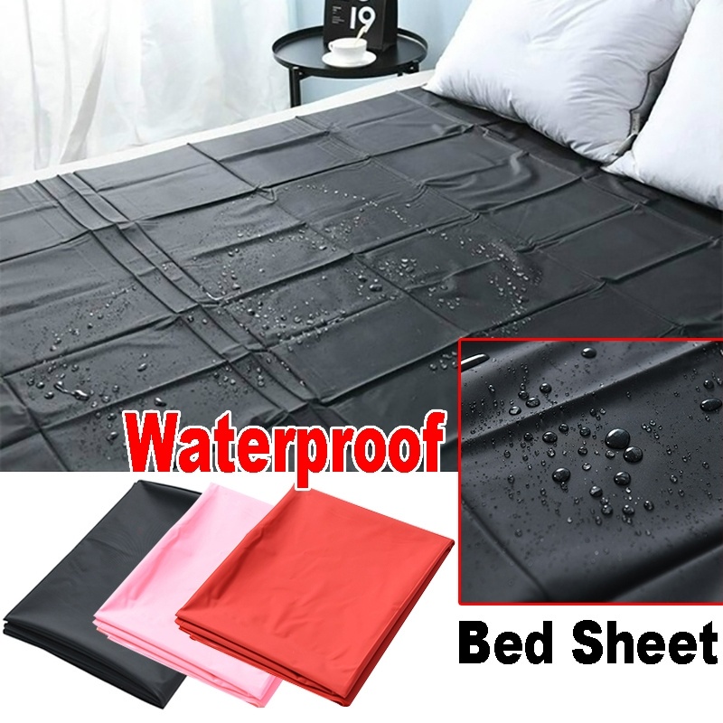 Pvc Plastic Adult Sex Bed Sheets Sexy Game Waterproof Hypoallergenic Mattress Cover Full Queen