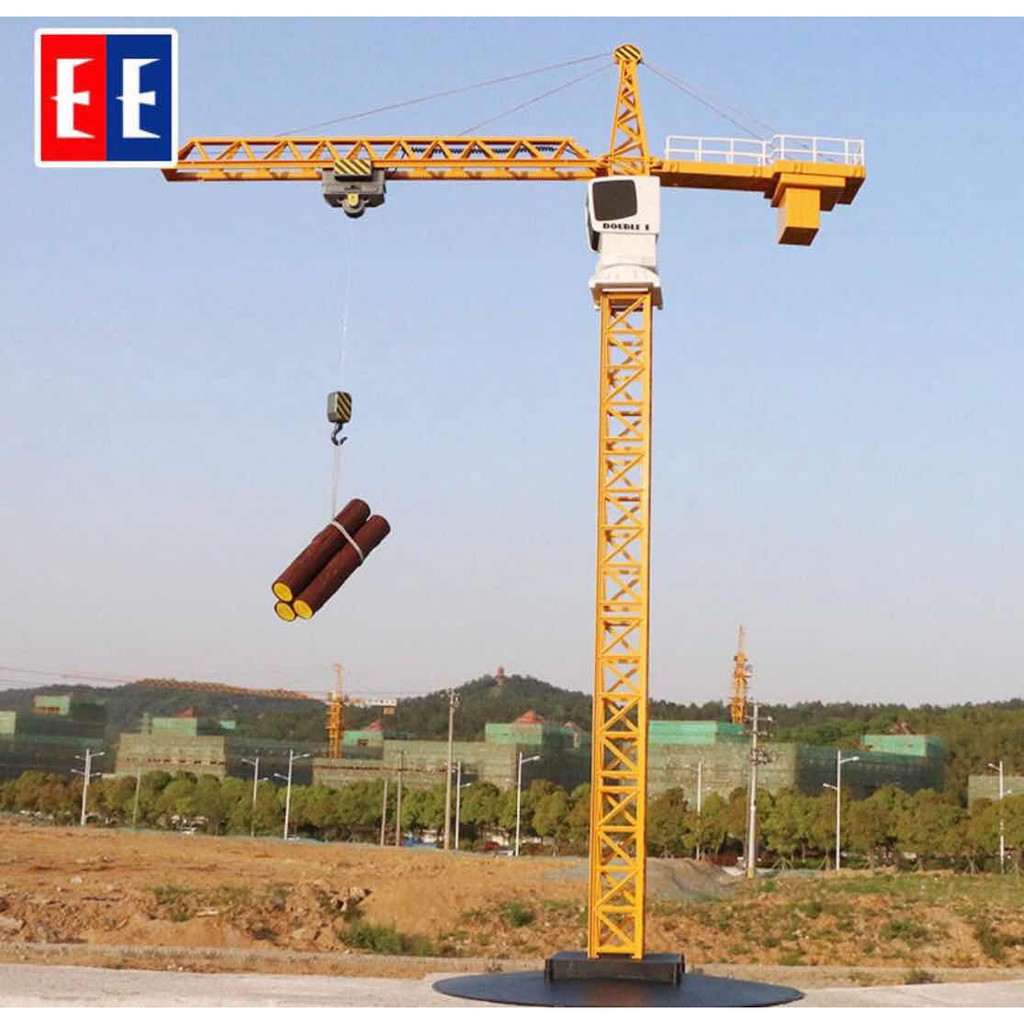 Wireless Electric 2.4G Remote Control RC Tower Crane Engineering Crane