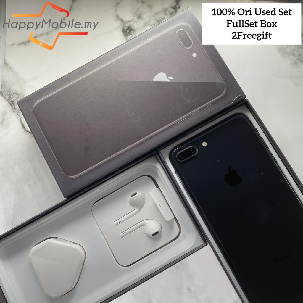 Apple Iphone 8 Plus 100 Original Used Set 64 256gb Shopee Malaysia