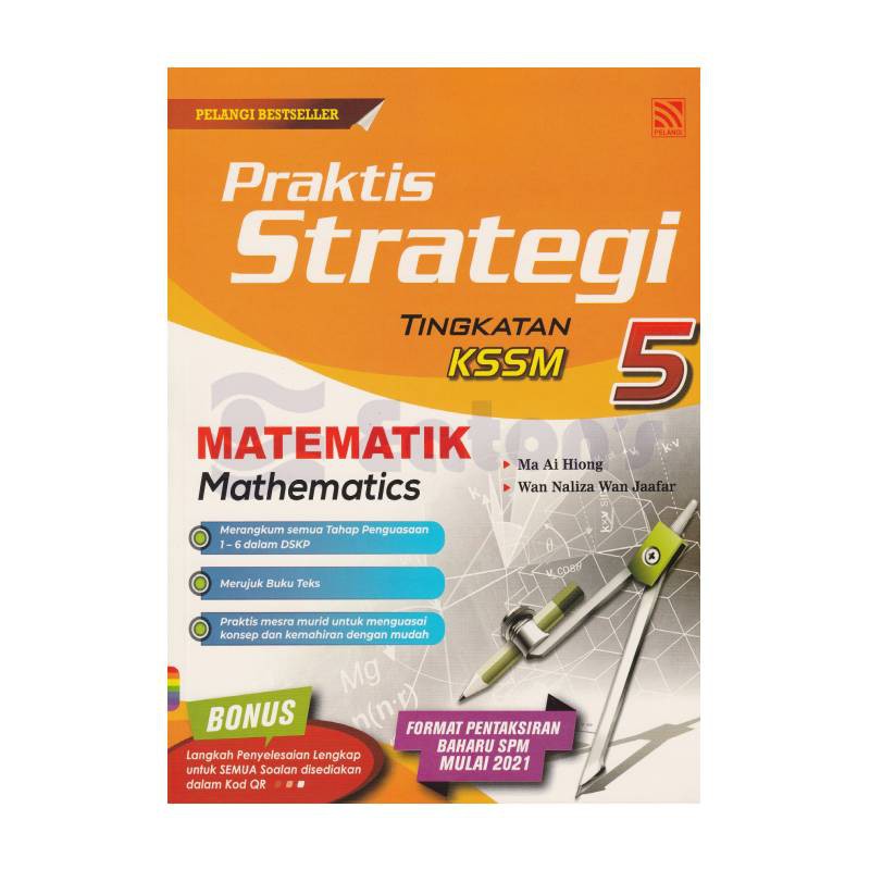 Pelangi Activity Book Praktis Strategi Matematik Tingkatan 5 Kssm 2021 Shopee Malaysia