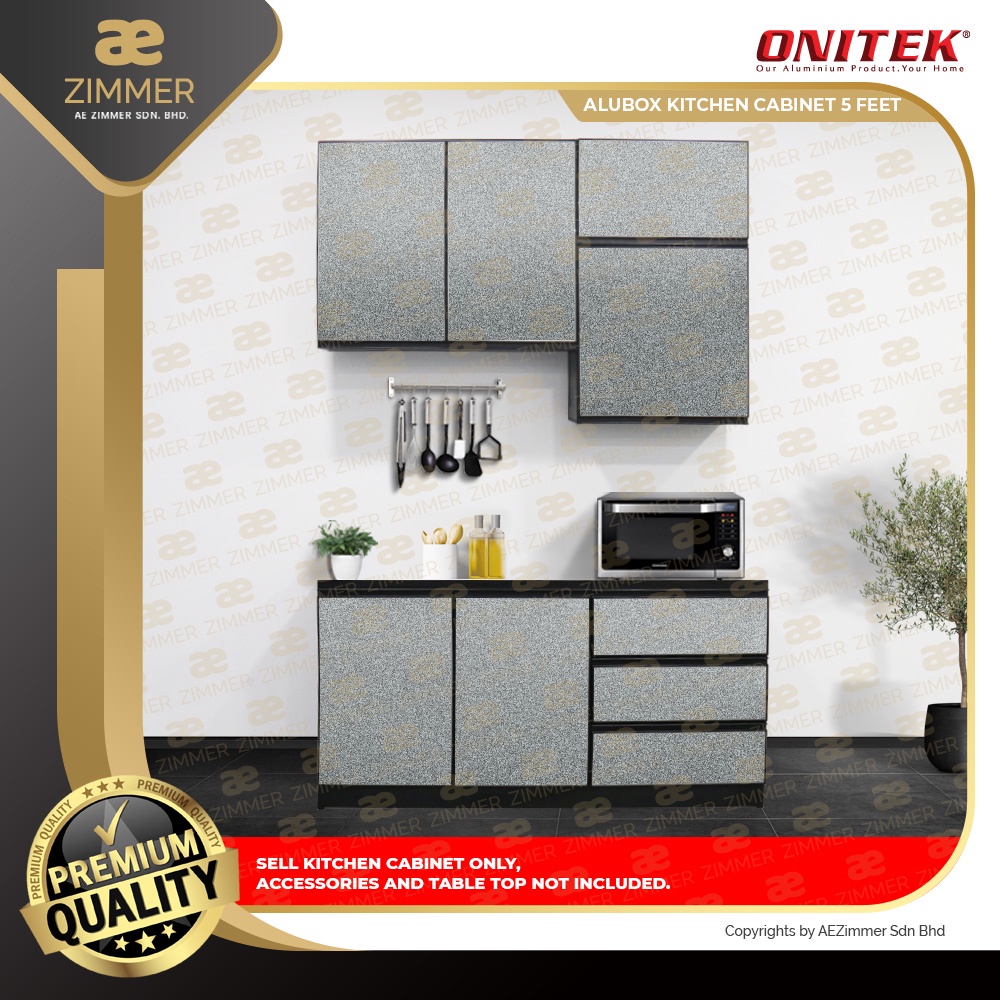 AE Zimmer [Alubox Kitchen DIY Alum and ACP Kitchen