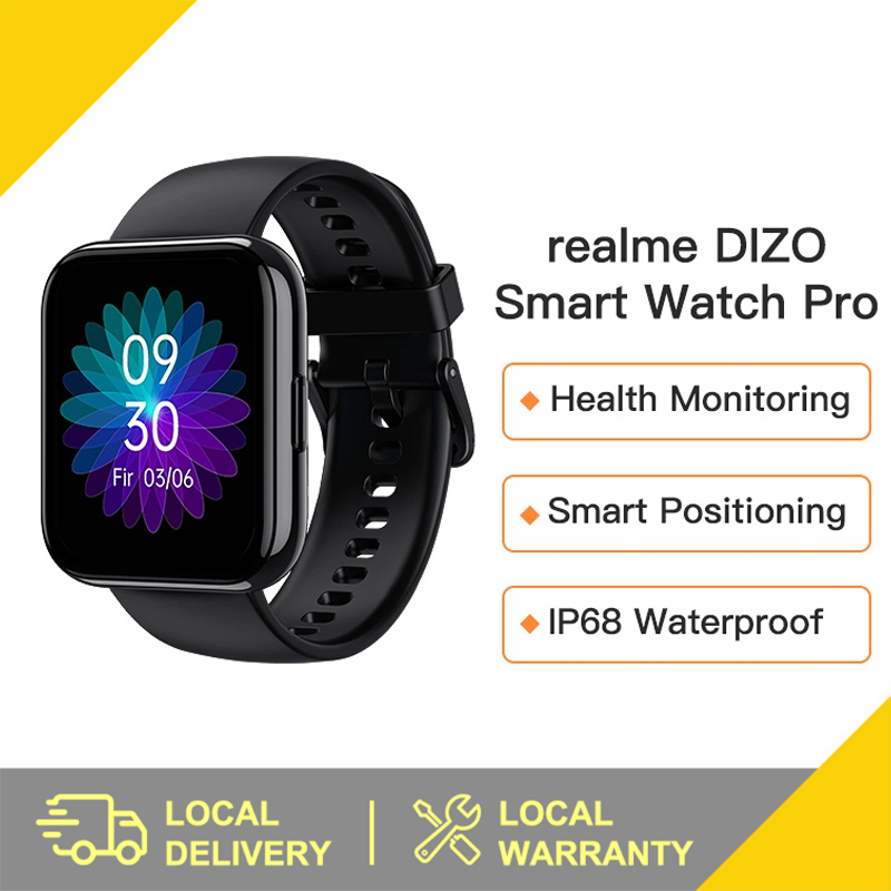 realme DIZO Watch Pro High-Resolution Full Touch Screen 90 Sports Modes ...