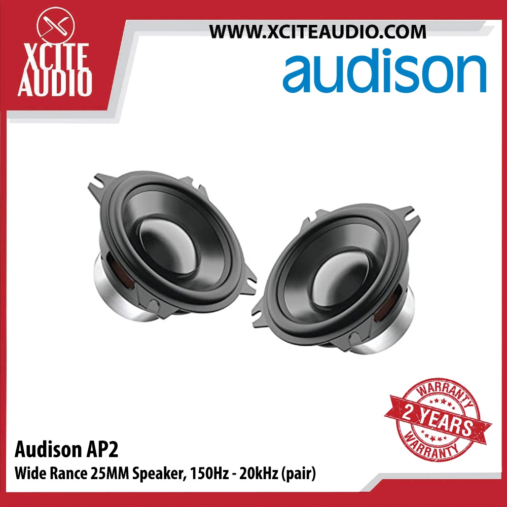 AUDISON Prima AP 2 WIDE RANGE 25MM | Shopee Malaysia
