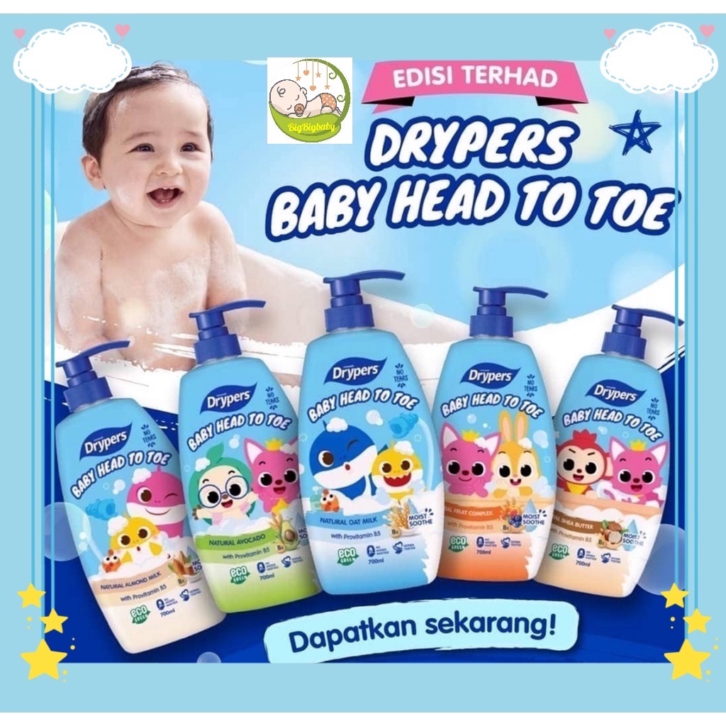 OYO BABY Combo No More Tears Baby Shampoo And Head To Toe Body Wash 200ml  Each JioMart | Protection For Children, Washing Hair Without Tears, For 0-9  Years 