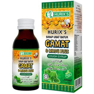 Hurix's Sirap Ubat Batuk Gamat & Madu Plus (60ml / 100ml)  Shopee Malaysia