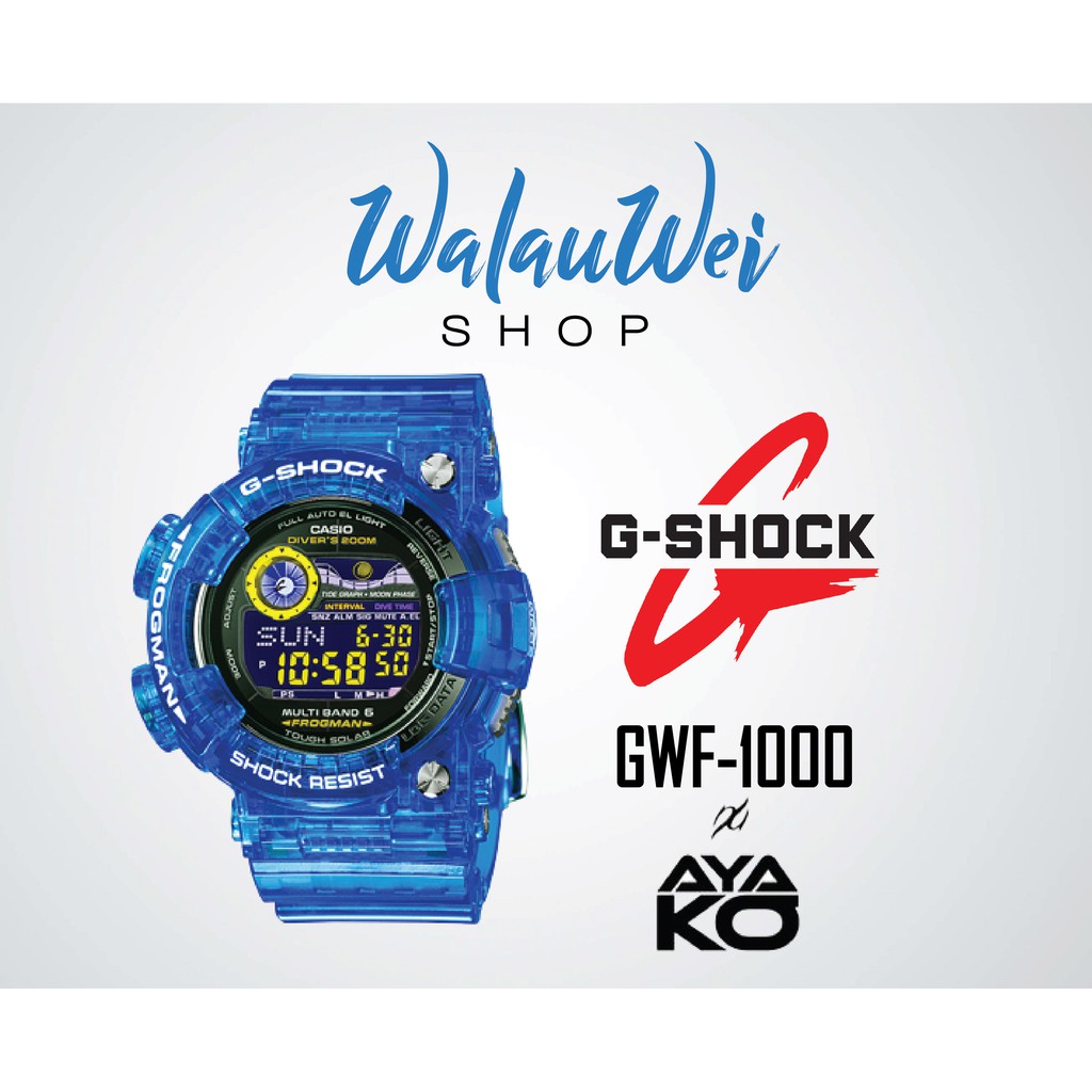 harga g shock frogman gwf 1000