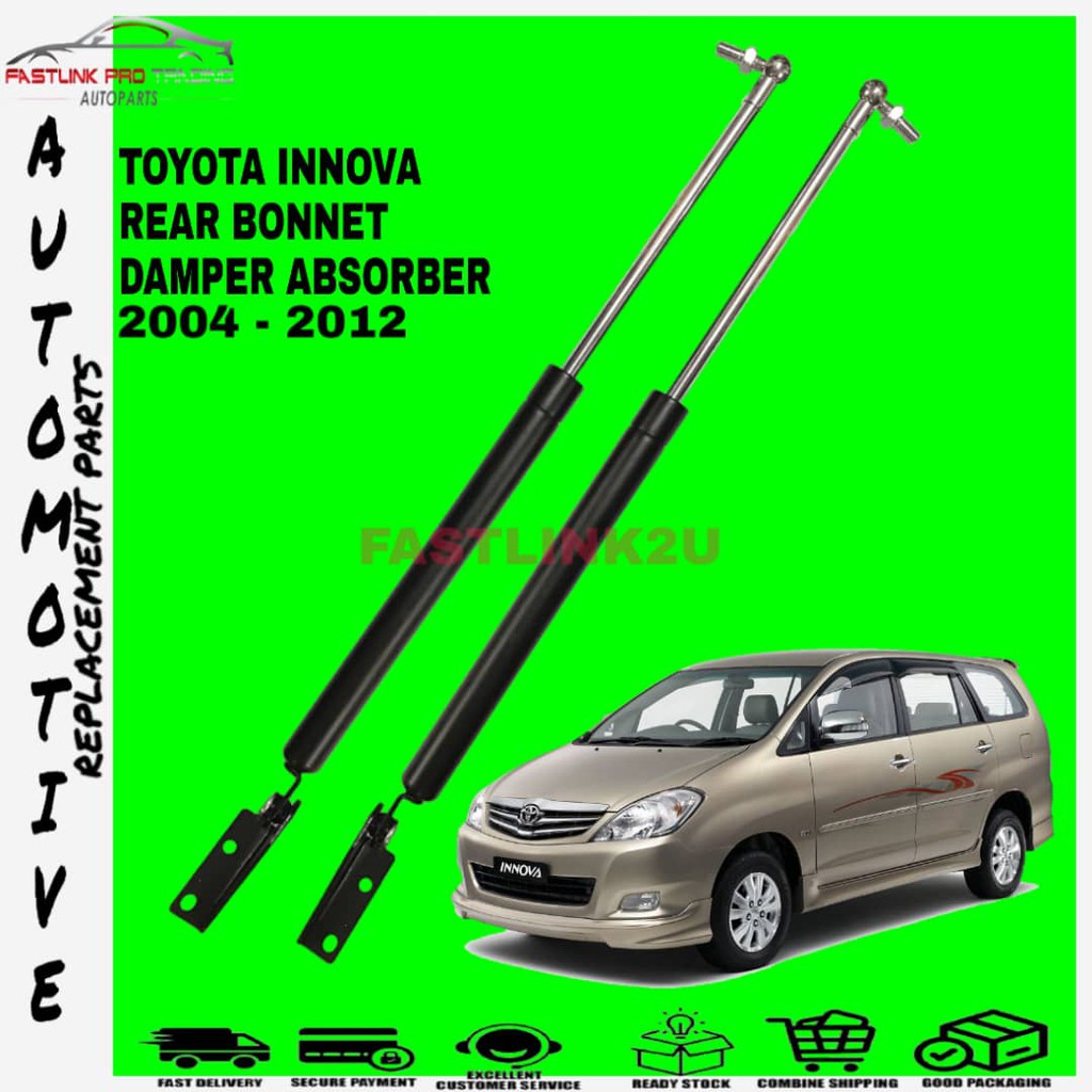 TOYOTA INNOVA FORTUNER 2.7 2004-2012 REAR BONNET DAMPER ABSORBER ...