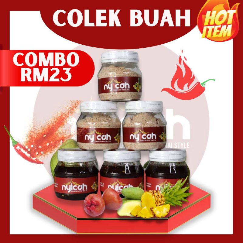 Nam Pla Wan Colek Buah Ala Thai Style Shopee Malaysia