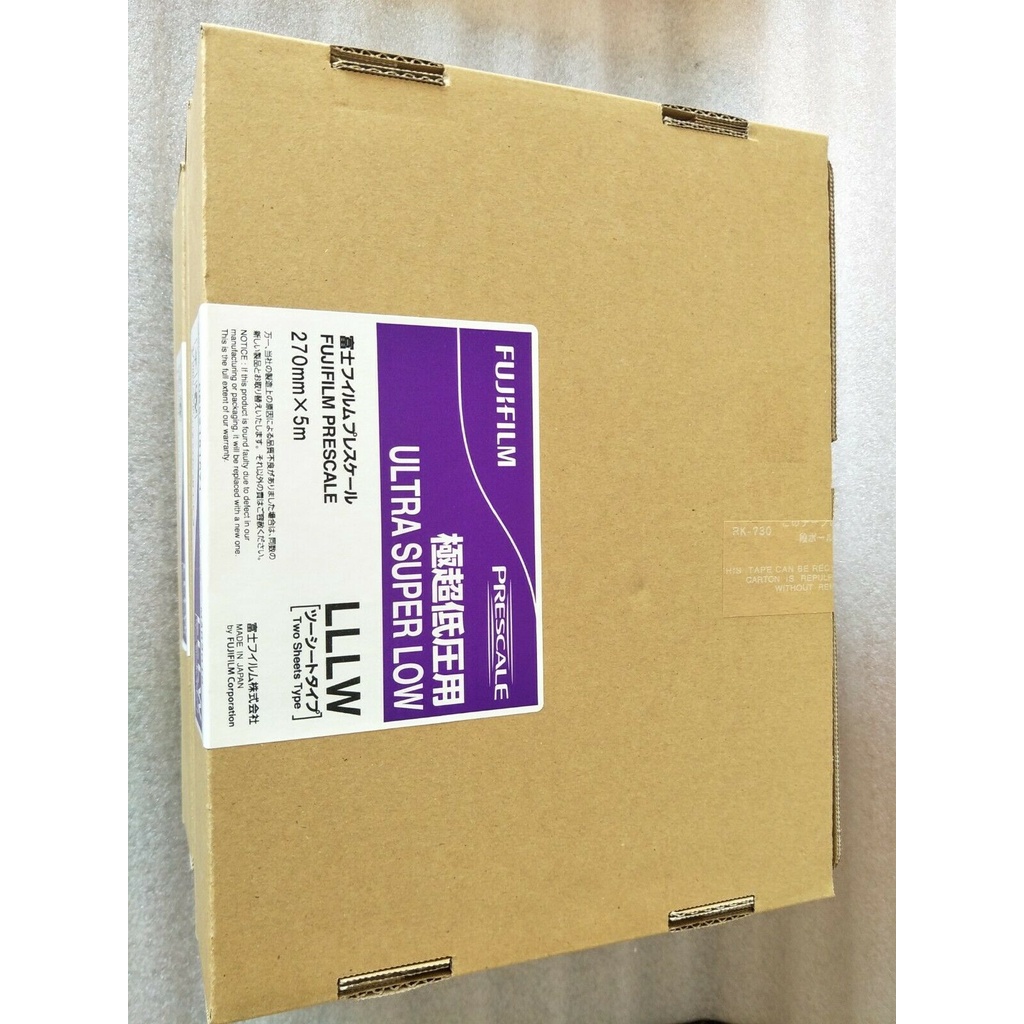 Fujifilm LLLW Prescale Pressure measurement film 270mm x 5meter Ultra