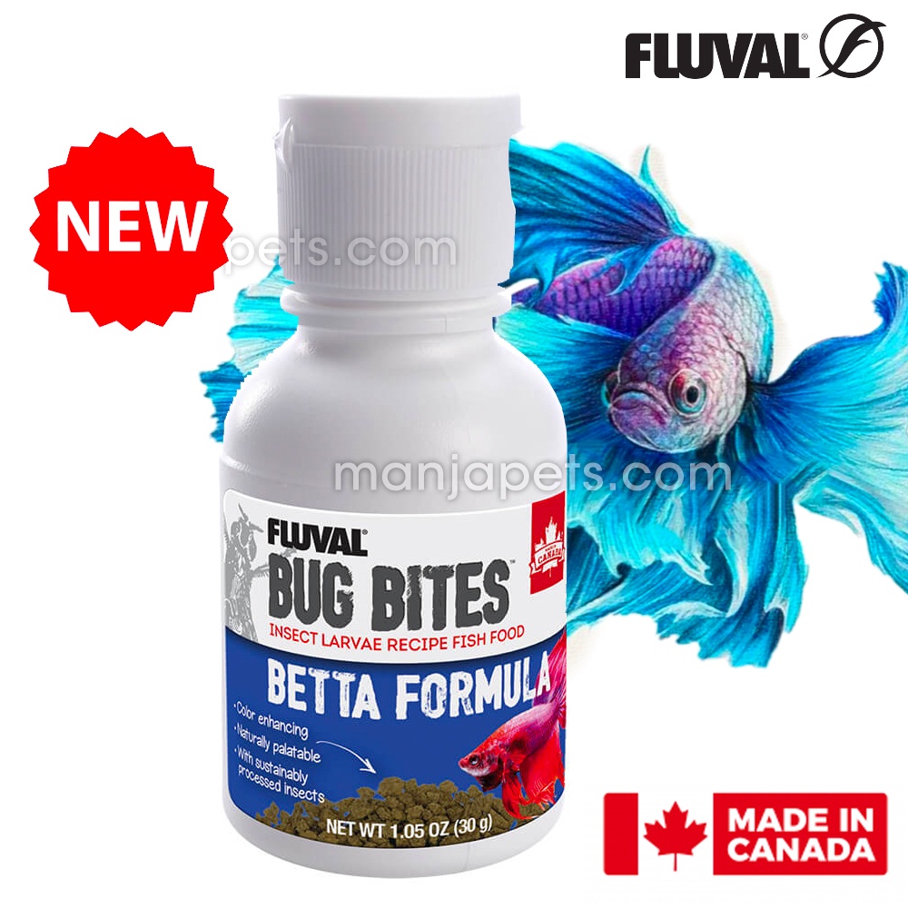 Bug Bites Betta Flakes - Insect-Based Fish Food With Black Soldier Fly Larvae, 0.63 Oz