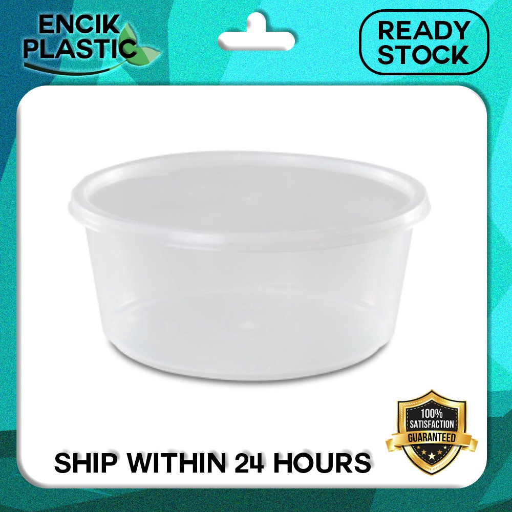 Felton Disposable Microwave Round Food Container FC 3000 (3000mL x 30