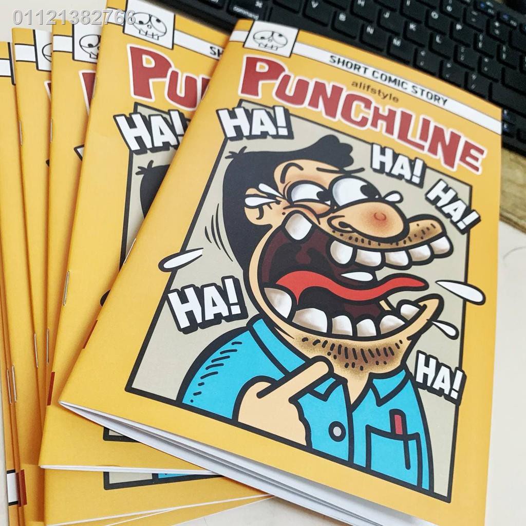 Komik Kartun Malaysia Indie Pendek Punchline Oleh Alifstyle Kelakar Fanzine Zines Nusantara Melayu English Comic Manga M Shopee Malaysia
