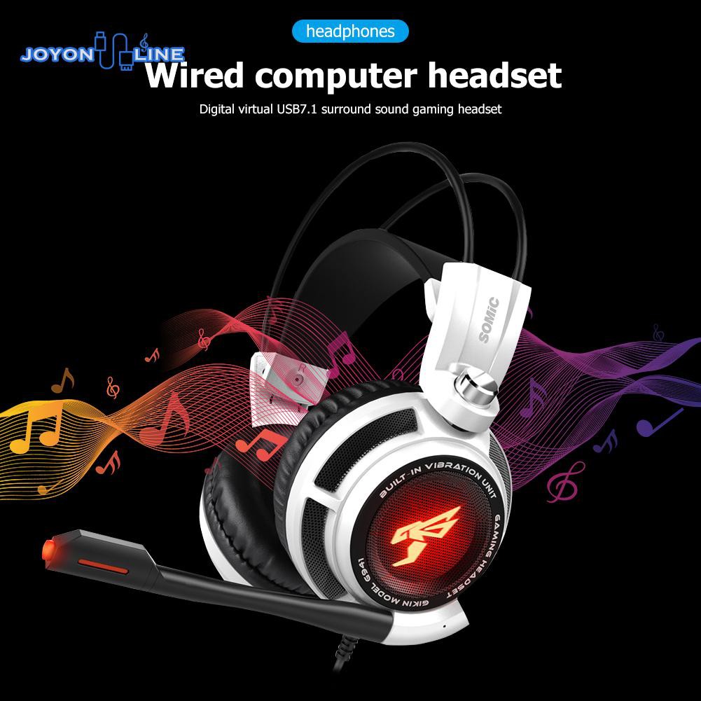 special version gaming headset surround stereo headband usb 3.5 mm led headphone with mic for ps4 xbox pc gamer