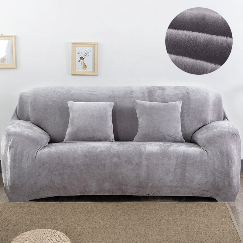 1 2 3 4 Seater Thick Slipcover Couch Sofacovers Stretch Elastic