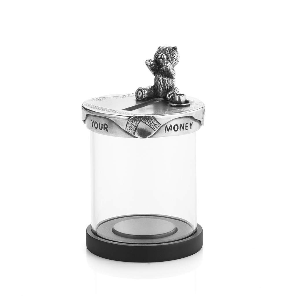 Royal Selangor Teddy Bears' Picnic Collection Watch Money Grow Coin Box