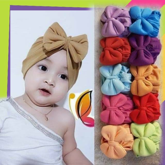turban baby shopee