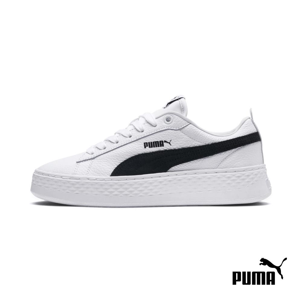 black platform puma shoes