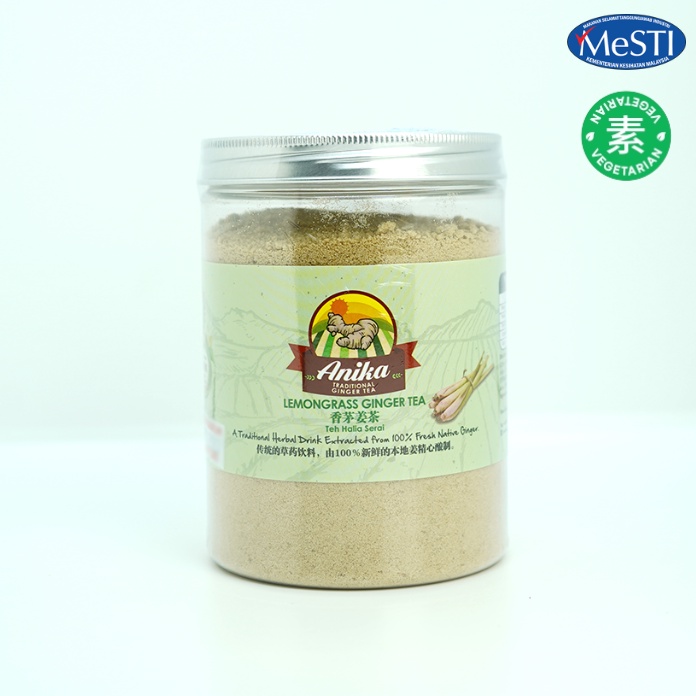 Anika Traditional Ginger Tea [Lemongrass Ginger] (Bottle: 200g/300g)