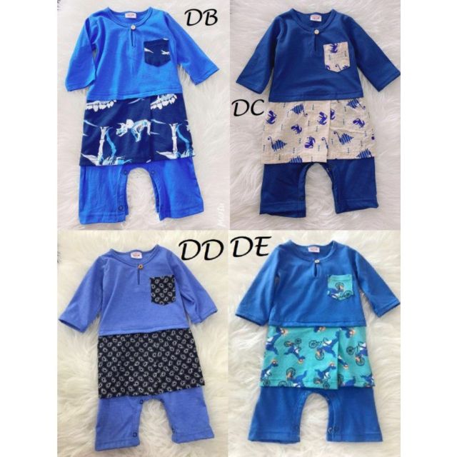 BAJU RAYA BAYI LELAKI BAJU MELAYU JUMPER DENGAN SAMPING BAJU RAYA BAYI LELAKI BAJU MELAYU JUMPER DENGAN SAMPING