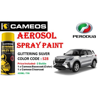 Perodua Ativa Car Spray Paint Aerosol Paint Spray Paint Repair Kit Cameos Combo Set Automotive Paint Shopee Malaysia