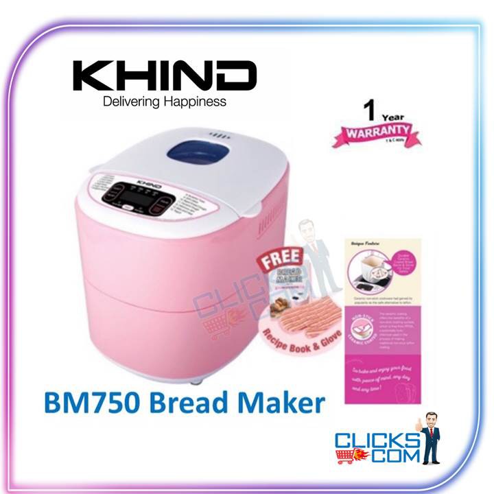 Buy Khind Bread Maker Bm750 Seetracker Malaysia