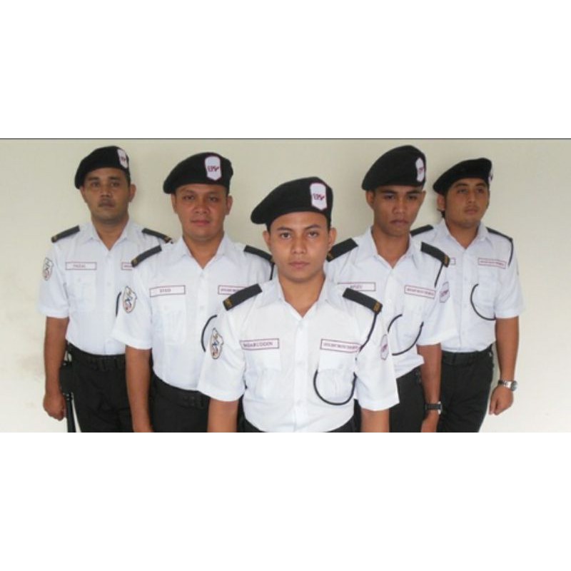 Beret Hitam / Black Penjara Malaysia /Security (Jenama Kangol 