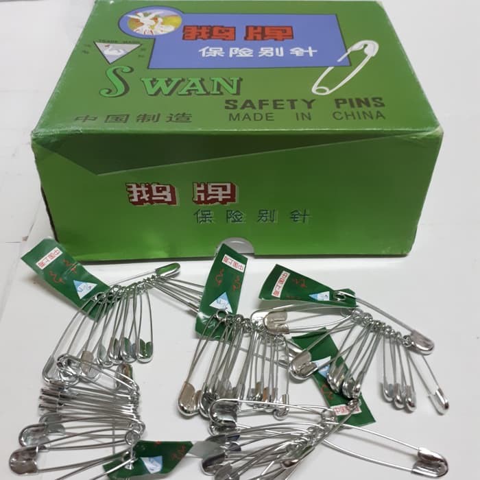 K4 Safety Pin Contents 12 Pcs / Hijab Safety Pins / Versatile Safety