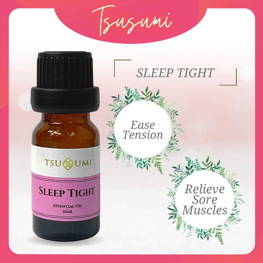 SLEEP TIGHT Essential Oil 10ml Water Soluble Aroma Diffuser Fragrance Perfume Freshener Relax  Sleep Tidur Lena Tenang