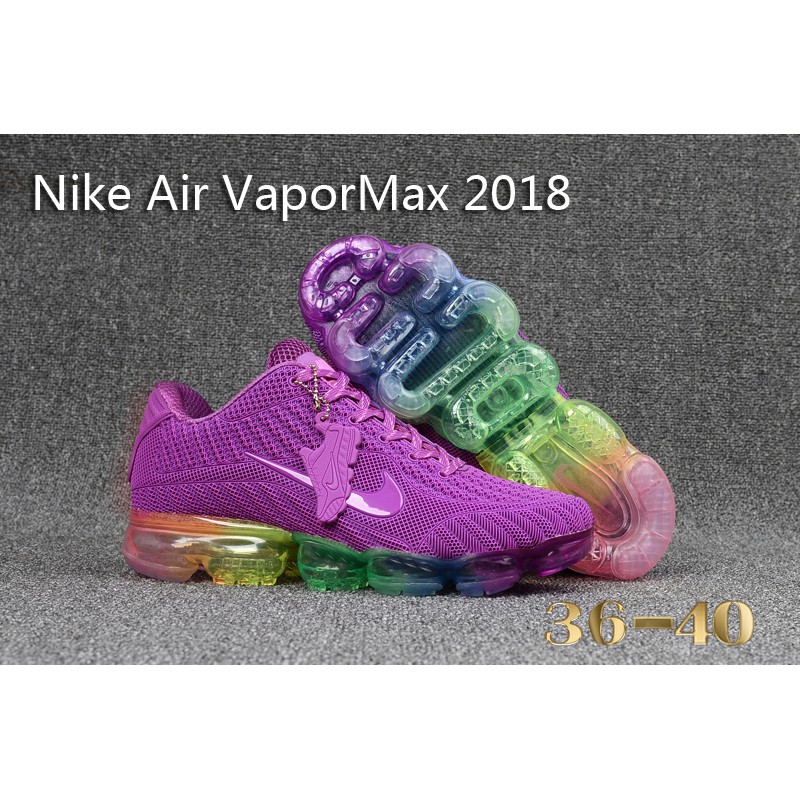 purple and pink vapormax