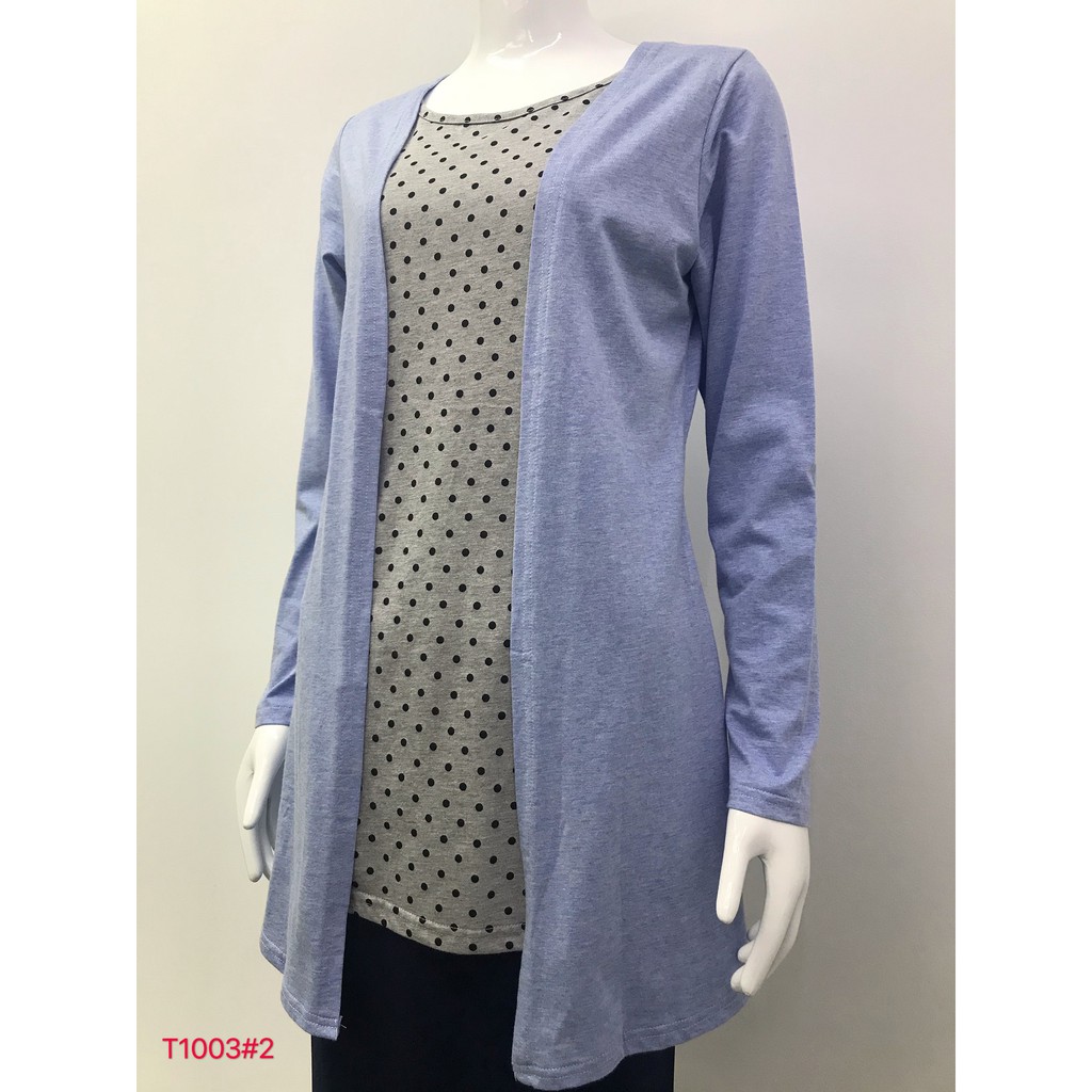 Nayla Z Baju  Blouse polka  dot  Design Material Baju  T T1003 