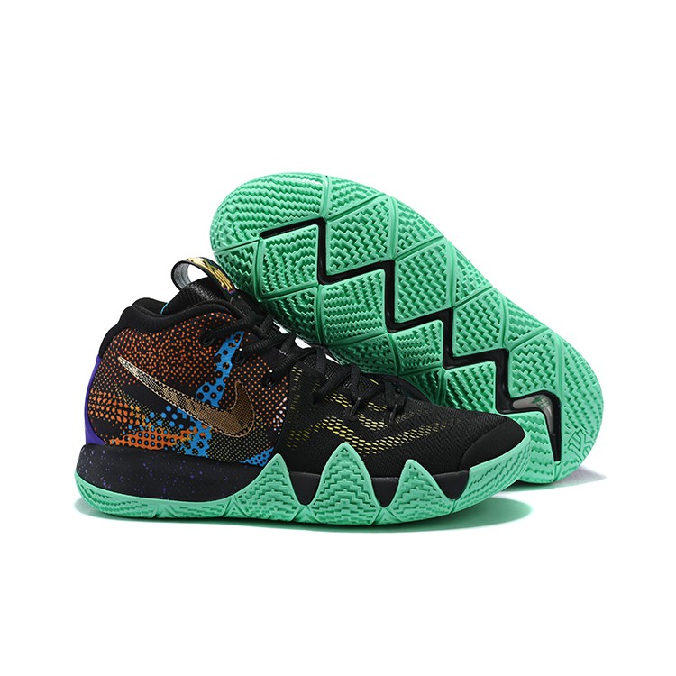 kyrie 4 green and grey