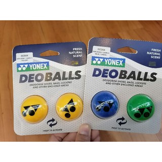 Yonex DeoBalls (deodorise shoes, bag, lockers, and others enclosed areas)
