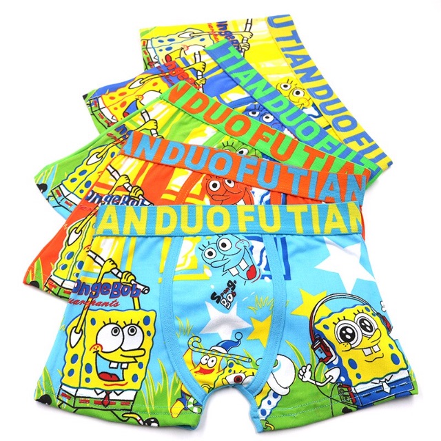 Kids underwear ( Spongebob ) | Shopee Malaysia