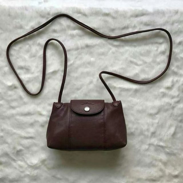 longchamp tan leather bag