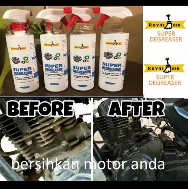 Degreaser Car Pencuci Enjin Motosikal Engine For Motorcycle Kereta