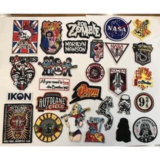 Star Wars Clown Girl Band Navigation And Other Unique Punk Style Dance King Classic Action Stickers Harry Potter Embroidered Cloth Clothes Badges Armbands Pants Patch Decals Have Adhesive Can Be Ironed
