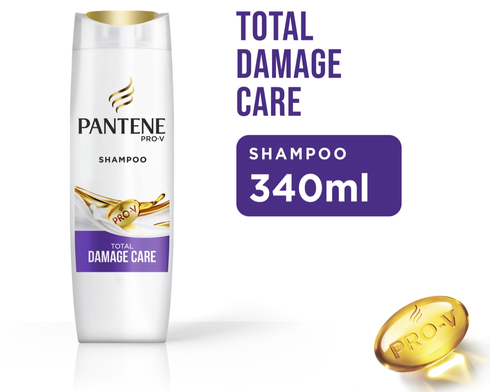 Pantene Pro-V Total Damage Care Shampoo (340ml) | Shopee Malaysia