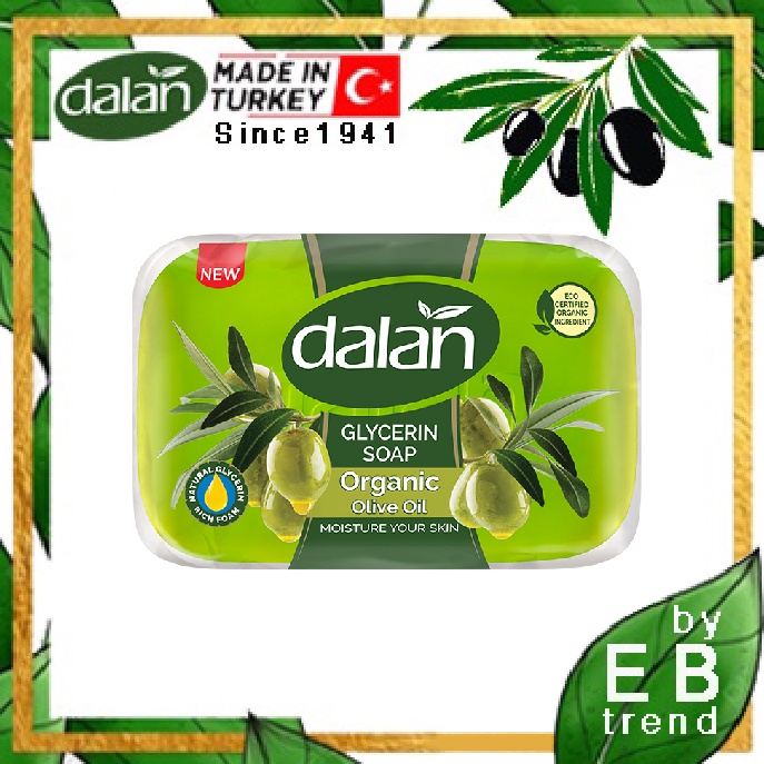 Dalan d'Olive Glycerin Soap Organic Olive Oil 100g