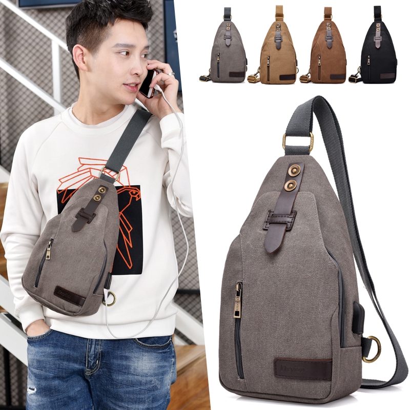 mens casual shoulder bags