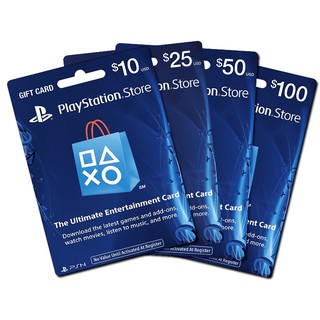 [US]PSN Wallet Gift Card PlayStation Credit / Digital Wallet Code $10-100USD