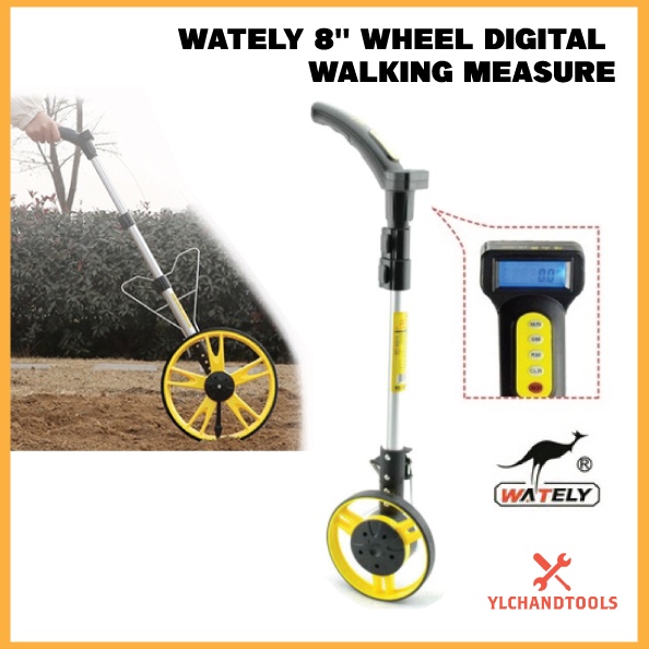 WATELY 8'' WHEEL DIGITAL WALKING MEASURE -WTL-SX0999 | Shopee Malaysia