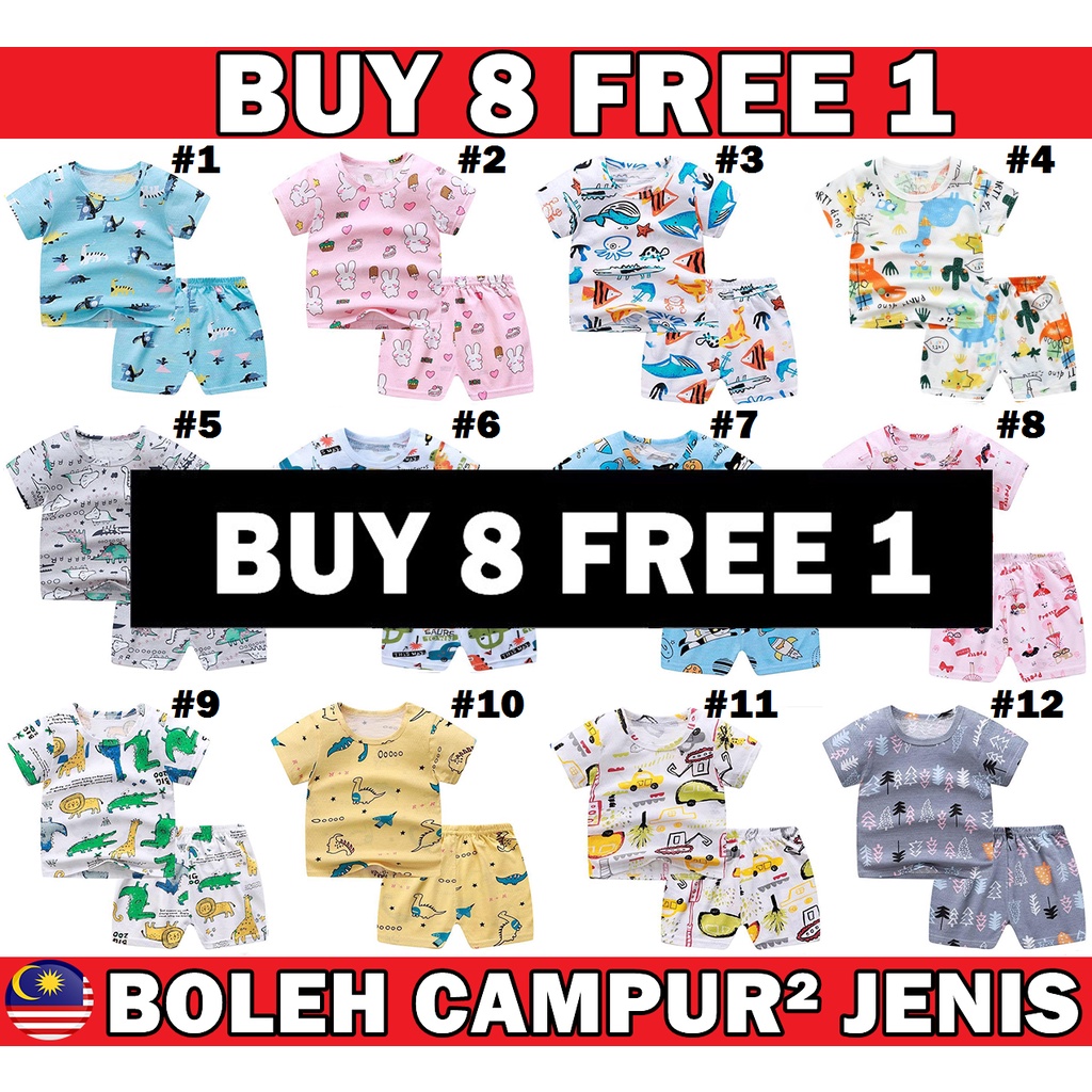 Baju Baby Tidur Baby Clothing Sleepwear Baby Clothes Baju Bayi Baju ...