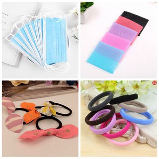 Random Color Hair stickers bangs hairbands  fixed non-marking magic stickers